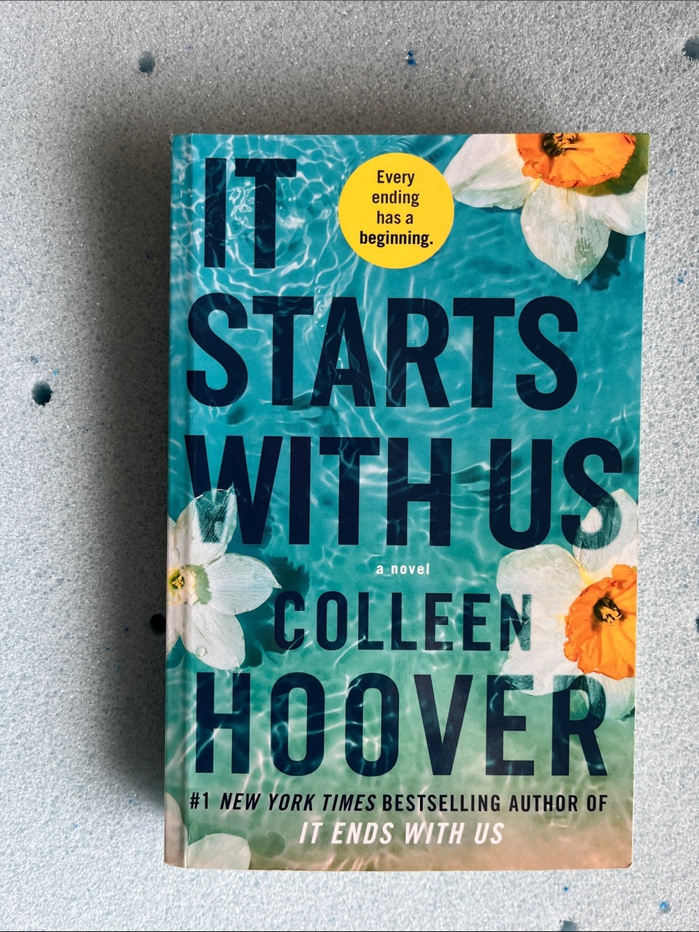 "It Starts With Us" - Teal Hardcover Novel